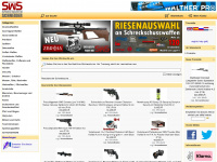 luftdruckwaffen-shopping.de Webseite Vorschau