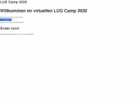 lug-camp-backup.de Webseite Vorschau