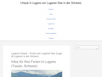 lugano-online.ch Webseite Vorschau