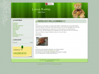 lukas-kappel.de Webseite Vorschau
