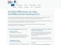 lukas-suchthilfezentrum.de Webseite Vorschau