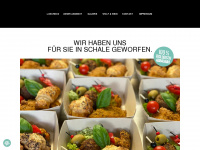 lunchbox-catering.de Webseite Vorschau