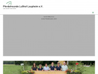 lusshof.de Webseite Vorschau