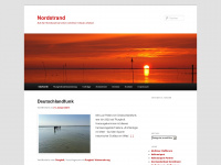 lust-auf-nordstrand.de Webseite Vorschau