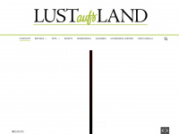 lustaufsland.at Webseite Vorschau