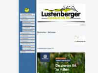lustenberger-landtechnik.ch Webseite Vorschau