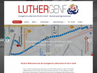 luther-genf.ch Webseite Vorschau