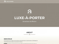 luxe-a-porter.ch Webseite Vorschau