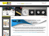 luxion.ch Webseite Vorschau