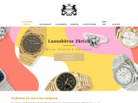 luxusboerse.ch Webseite Vorschau