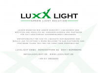 luxxlight.de Webseite Vorschau