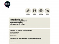 luzerndesign.ch Webseite Vorschau