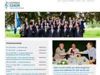 luzernerchor.ch Webseite Vorschau