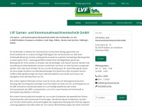 lvf-gartentechnik.de Webseite Vorschau