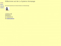 lx-systems.de Webseite Vorschau