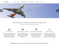 m-click.aero Webseite Vorschau