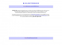 m-elektroniks.de Webseite Vorschau
