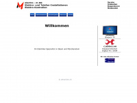 m-electro.ch Webseite Vorschau