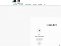 ahb-electronic.de Webseite Vorschau