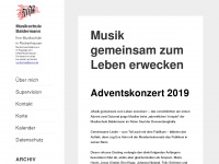 musikschule-baldermann.de Webseite Vorschau