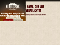 heidelberger-brauerei.de Webseite Vorschau