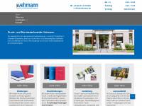 vehmann.de Webseite Vorschau