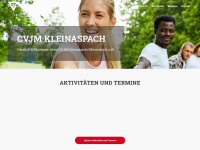 cvjm-kleinaspach.de Webseite Vorschau