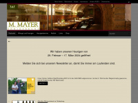 m-mayer.at Webseite Vorschau
