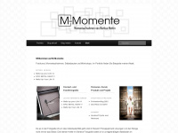 m-momente.de Webseite Vorschau