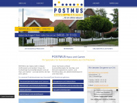 m-postmus.de Webseite Vorschau