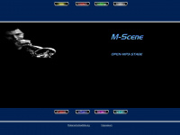 m-scene.de Webseite Vorschau