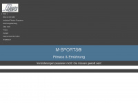 m-sports.de Webseite Vorschau