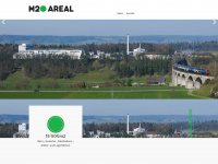 m20areal.ch Webseite Vorschau