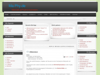 ma-phy.de Webseite Vorschau