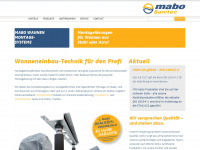 mabo-sanitec.de Webseite Vorschau