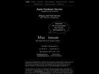 macximum.at Webseite Vorschau