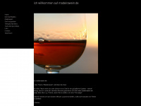madeirawein.de Webseite Vorschau
