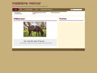madeleine-meinzer.de Webseite Vorschau