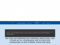maennerchor-arboldswil.ch Webseite Vorschau