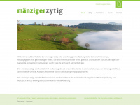 maenziger-zytig.ch Webseite Vorschau