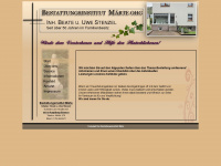 maerte-bestattung.de Webseite Vorschau
