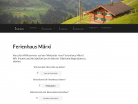 maerxi.ch Webseite Vorschau