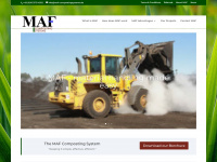 maf-compostingsystems.de Webseite Vorschau