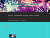 magic-fantasy-events.de Webseite Vorschau