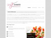 magic-events-kalletal.de Webseite Vorschau