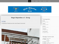 magic-majorettes.de Webseite Vorschau
