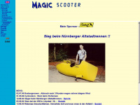 magic-scooter.de Webseite Vorschau