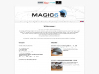 magicsix.de Webseite Vorschau