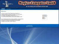 magics.ch Webseite Vorschau