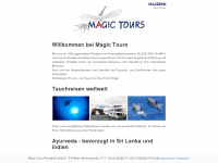 magictours.at Webseite Vorschau